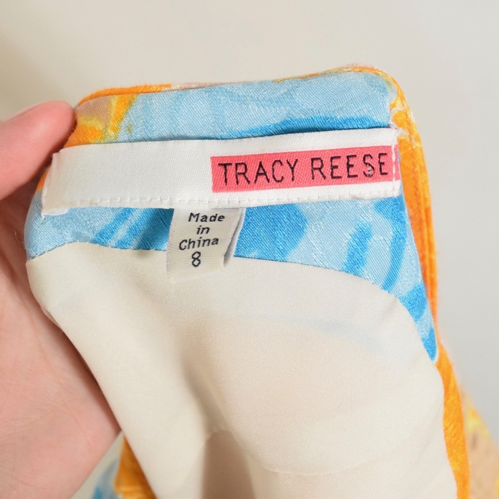 ❌SOLD❌Tracy Reese Mixed Print Jacquard Dress - Picture 5 of 8